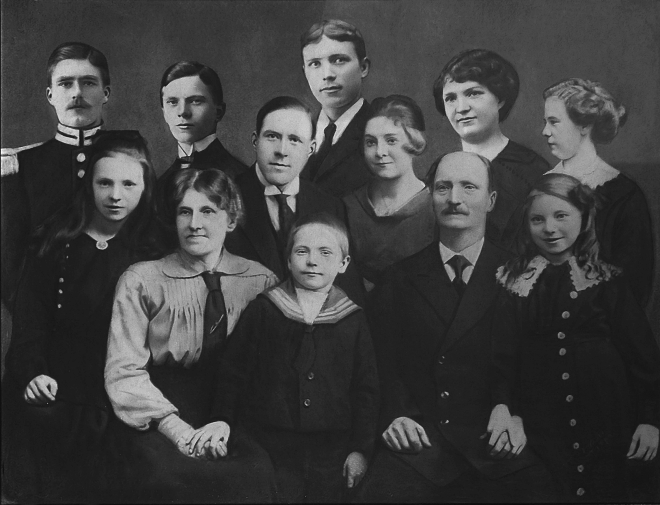 Carl Wahlqvist med familj